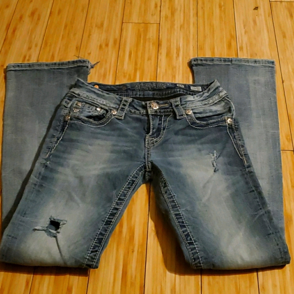 Miss Me signature Jeans slim boot size 25
